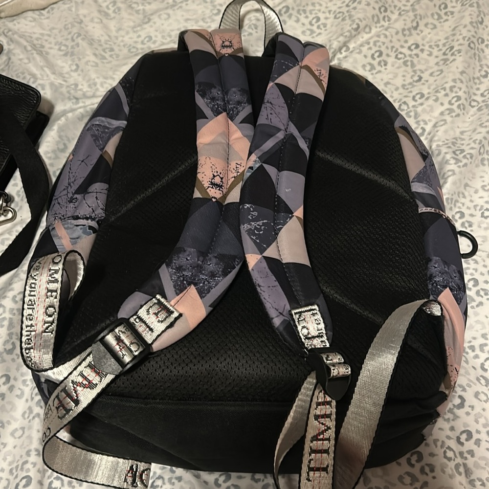 Joymoze Geometric Pattern Backpack With Inner Lap… - image 4